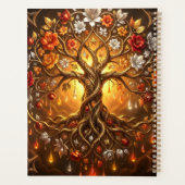 Arbre éclairé par la lune d'éternité embrasée. (Dos)