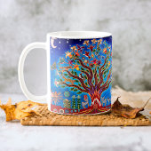 Arbre écologique de la vie Inspirationnel Boho Mug