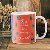 Arbre écologique de la vie Inspirationnel Boho Mug