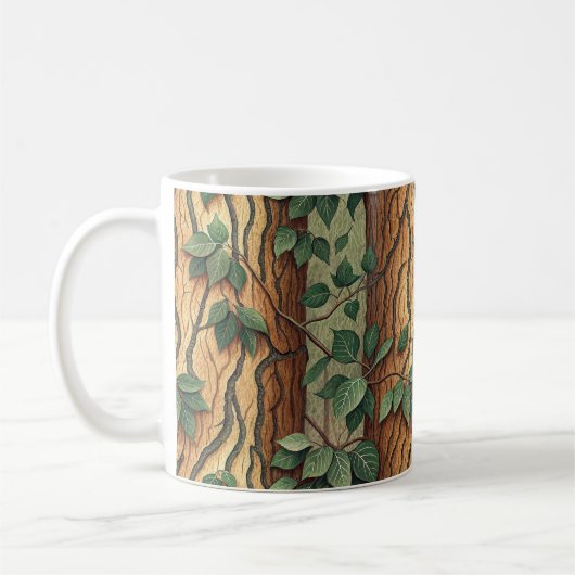 Arbre écorce de café Mug (Gauche)