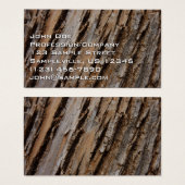 Arbre écorce I Abstrait naturel texturé (Devant & derrière)