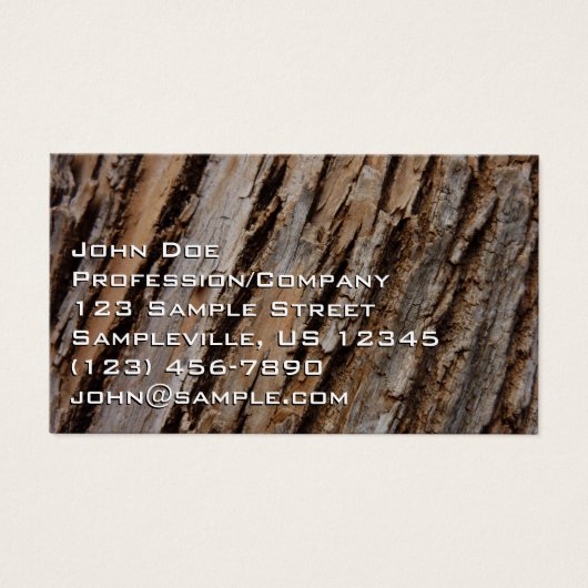 Arbre écorce I Abstrait naturel texturé (Devant)