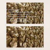 Arbre écorce II Conception texturée naturelle (Devant & derrière)