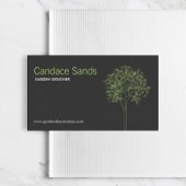 ARBRE en Carte de visite VERT/GRAS