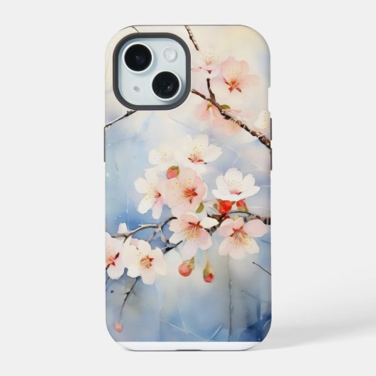 Arbre en Fleurs de Printemps (Verso)