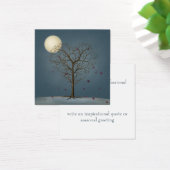 Arbre en forme de coeur mélancolique sous la Plein (Bureau)