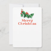 Arbre et décorations faits sur commande de carte (Dos)