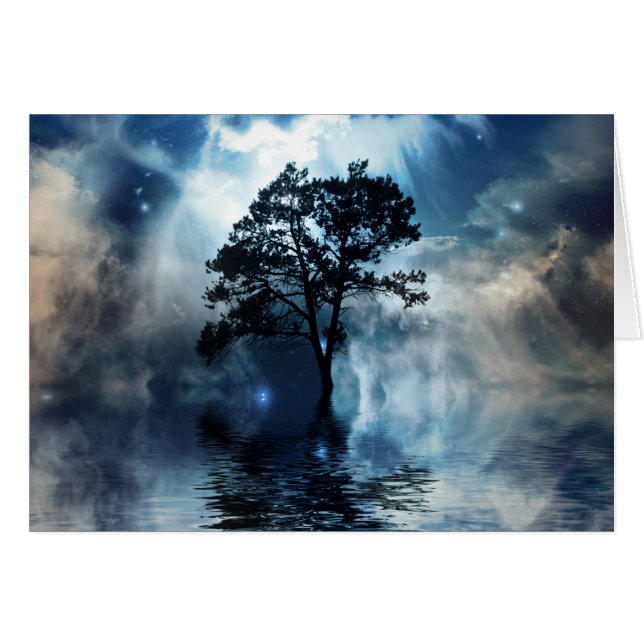 Arbre et eau (Devant horizontal)
