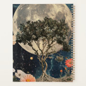 Arbre et fleurs de la lune (Dos)