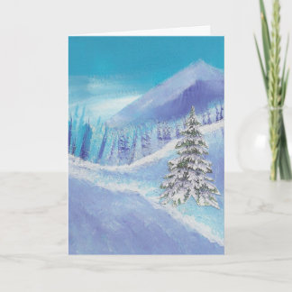 Arbre et montagne saisonniers D6 de carte