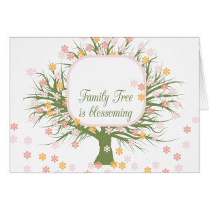 Arbre familial en floraison