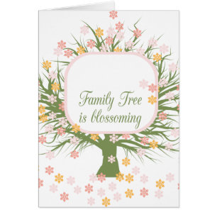Arbre familial en floraison