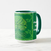 Arbre familial Héritage café Mug (Devant droit)