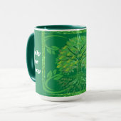 Arbre familial Héritage café Mug (Devant gauche)