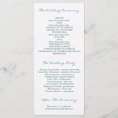 Arbre Feuille aquarelle Rustique programmes de mar (Dos)