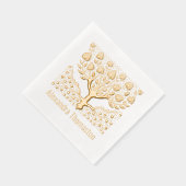 Arbre Fleurissant Rustique avec Nom de Racines en (Droite)