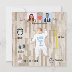 Arbre généalogique ⎮ Faire-part de naissance