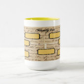 arbre généalogique Mug (Centre)