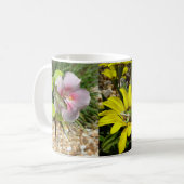 Arbre grenouilles Hibiscus fleurs Mug (Devant gauche)