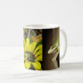 Arbre grenouilles Toads Fleurs Mug (Devant droit)