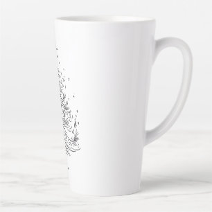 Arbre intemporel Grande Mug latte   Vacances