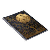 Arbre lunaire Beau Carnet illustré (Côté Droit)
