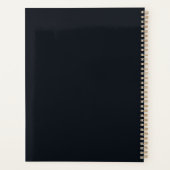 Arbre lunaire Beau planificateur illustré (Dos)