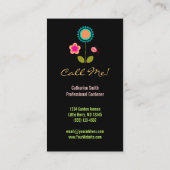 Arbre lunatique - cartes de visite (verticaux) (Dos)