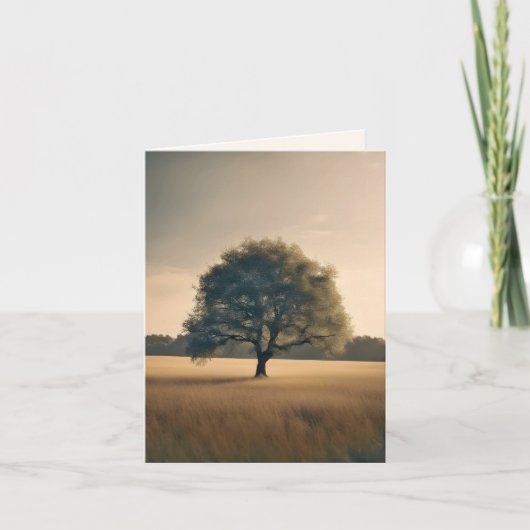 Arbre minimal dans la prairie (Devant)