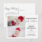 Arbre moderne Deux photos Première carte postale d (Devant / Derrière)