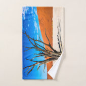 Arbre mort à Deadvlei, Namibie (Serviette à main)