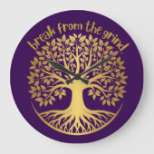 Arbre Or De La Vie Horloge BFTG (Recto)