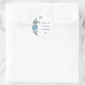 Arbre Ornements Blue Snowflakes Stickers de Noël (Sac)