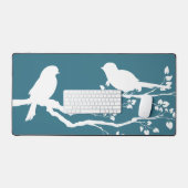 Arbre pacifique bleu turquoise (Clavier et souris)