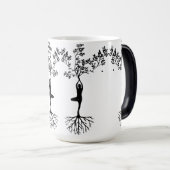 Arbre pose tasse de yoga (Devant droit)