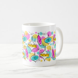 Arbre rétro Baubles Multi mug