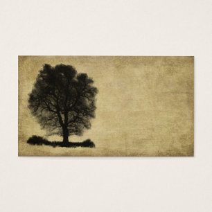Arbre rigide solitaire artistique