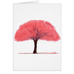 Arbre rose