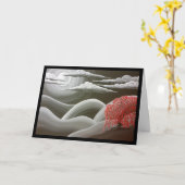 Arbre rouge en pleurs - Chanson de Sol. Carte de v (Fleur jaune)