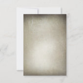 Arbre rustique et lumières à cordes mariage cartes (Dos)