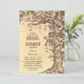 Arbre rustique & jarres de maçon invitations à la  (Debout devant)