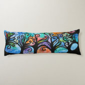 Arbre silhouette coussin (Dos)