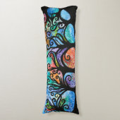 Arbre silhouette coussin (Devant (Vertical))