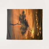 Arbre Sunbeams Tapisserie Sunrise (Devant (Horizontal))