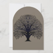 Arbre Tourbillon Noir Invitation (Dos)