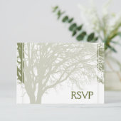 Arbre vert de la vie Barre Mitzvah RSVP (Debout devant)