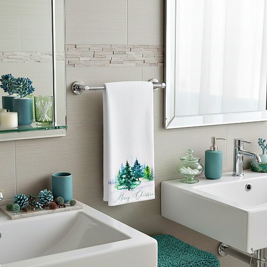 Arbres à l'aquarelle 