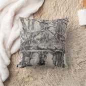 "Arbres à Lough Dan" Dessin de Coussin (Couverture)