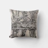 "Arbres à Lough Dan" Dessin de Coussin (Recto)