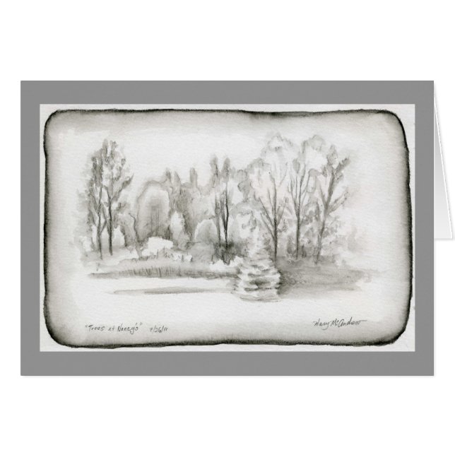 "Arbres à Nancy " (Devant horizontal)